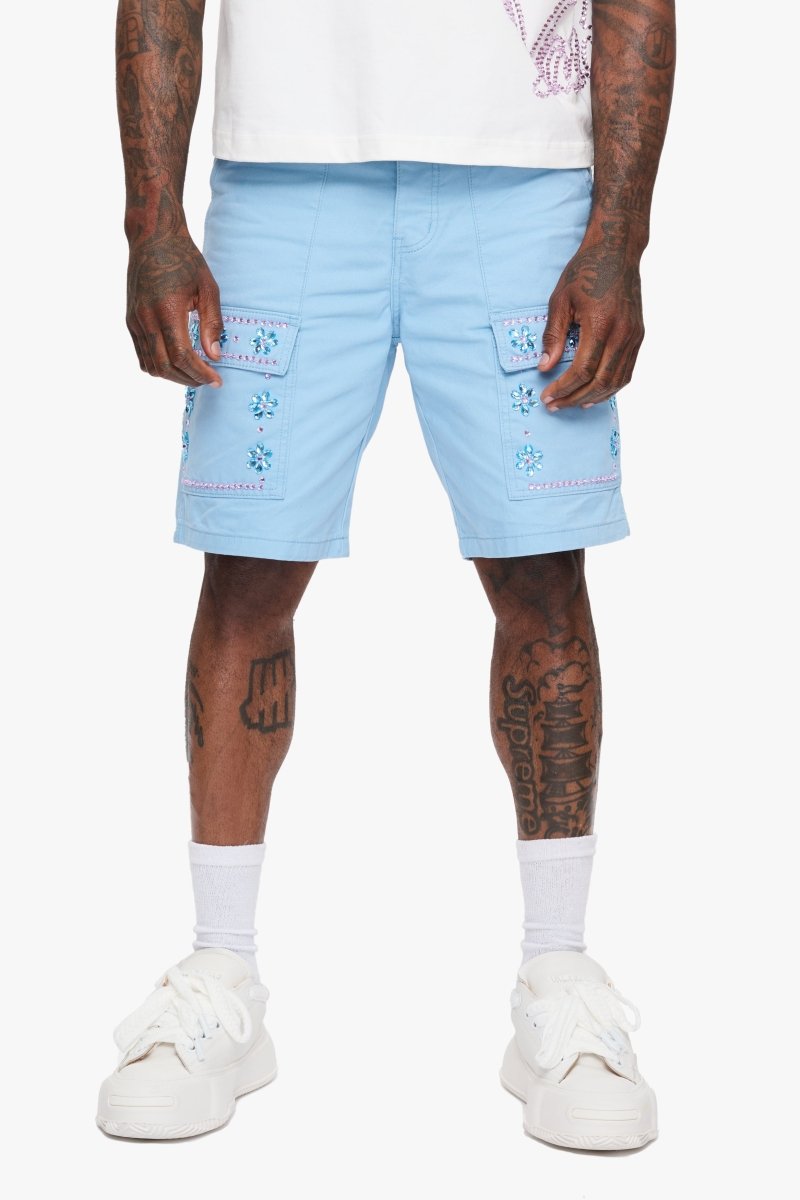 Dense Shorts Blue Dense Shorts Blue