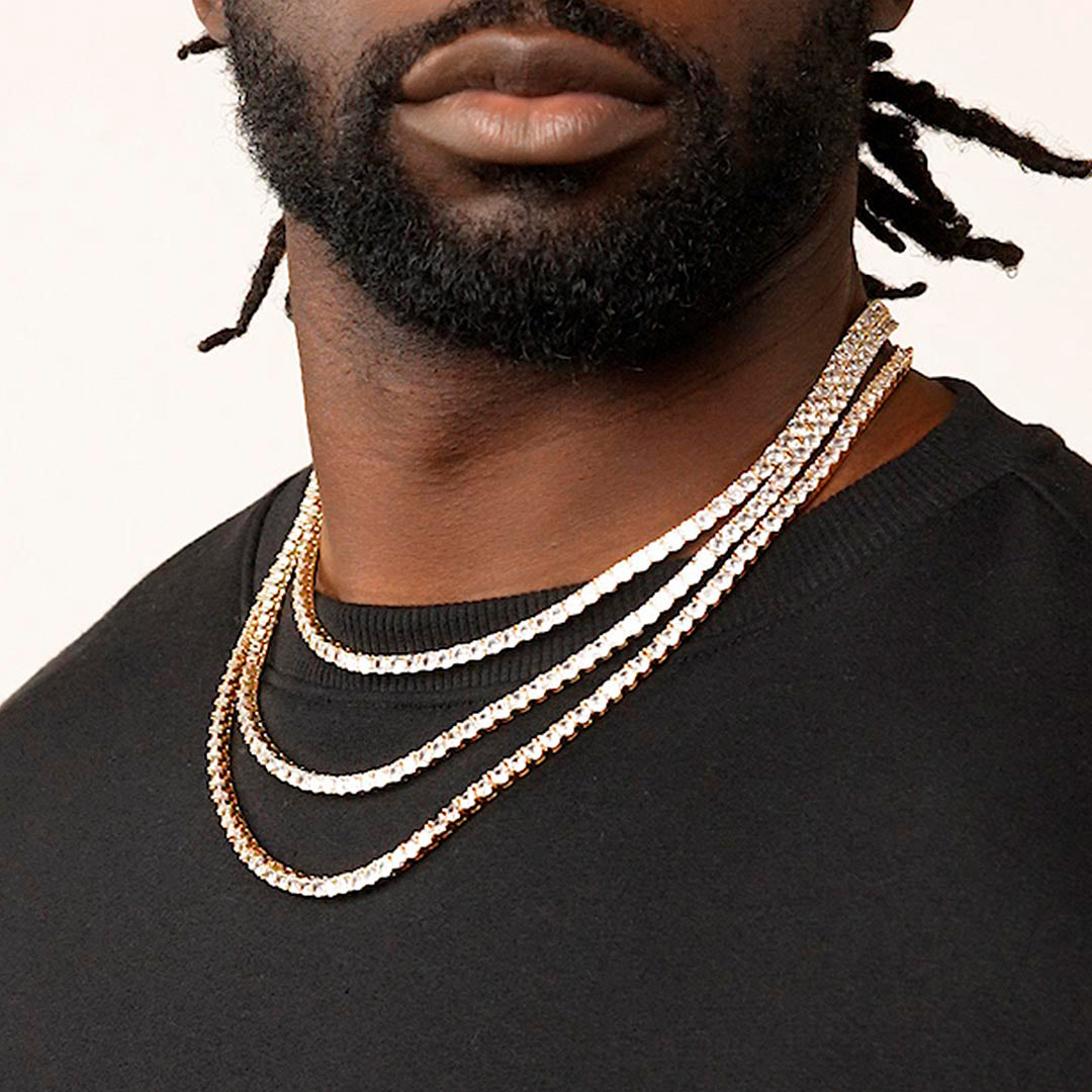 Diamond CZ Tennis Chain 4MM Diamond CZ Tennis Chain 4MM