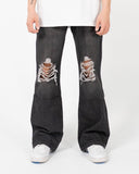 EPTM Distreesed Basic Jeans - Black EPTM Distreesed Basic Jeans - Black