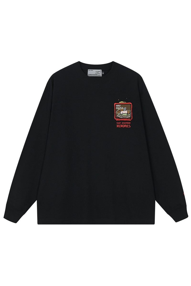 Dachshund Graphic Loose Fit Tee Dachshund Graphic Loose Fit Tee