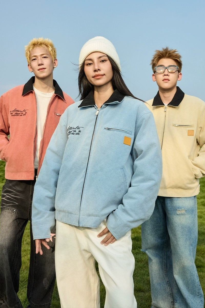 Detroit Retro Embroidered Jacket Detroit Retro Embroidered Jacket