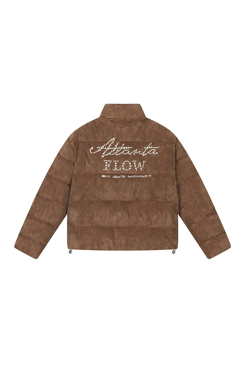 Pearl Suede Graphene Puffer Jacket Pearl Suede Graphene Puffer Jacket