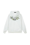 Floral Wreath Embroidered Hoodie Floral Wreath Embroidered Hoodie