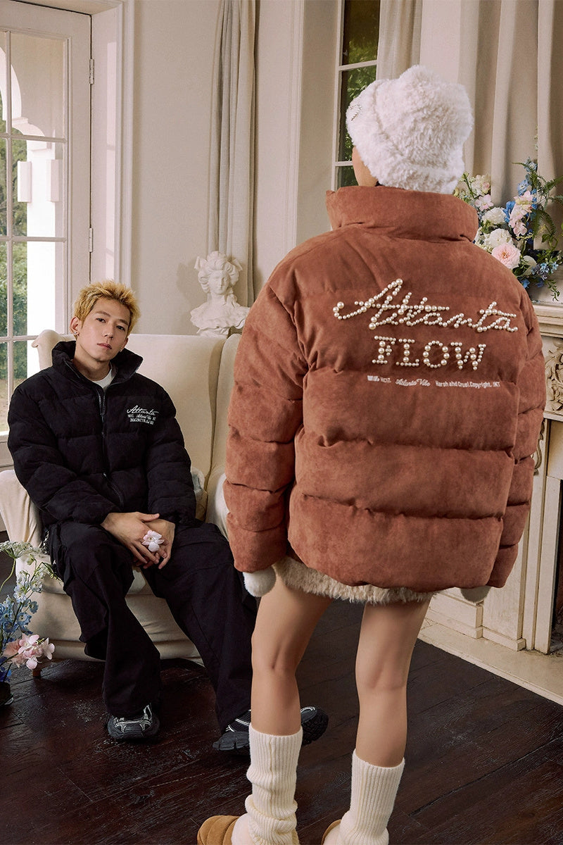 Pearl Suede Graphene Puffer Jacket Pearl Suede Graphene Puffer Jacket