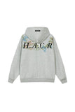 Floral Embroidered Oversized Hoodie Floral Embroidered Oversized Hoodie