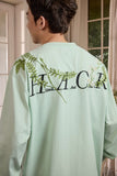 Botanical Embroidery Long Sleeve Tee Botanical Embroidery Long Sleeve Tee