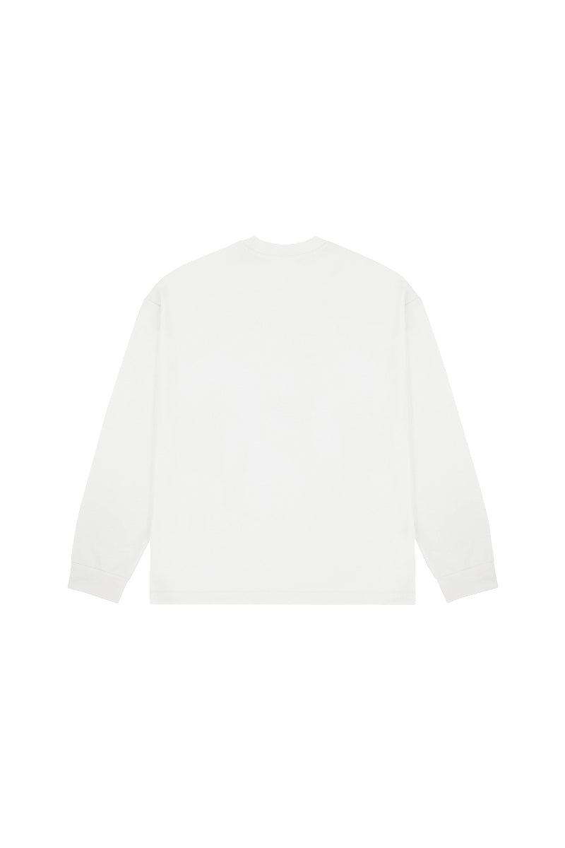 Loose Fit Yarn Long Sleeve Tee Loose Fit Yarn Long Sleeve Tee