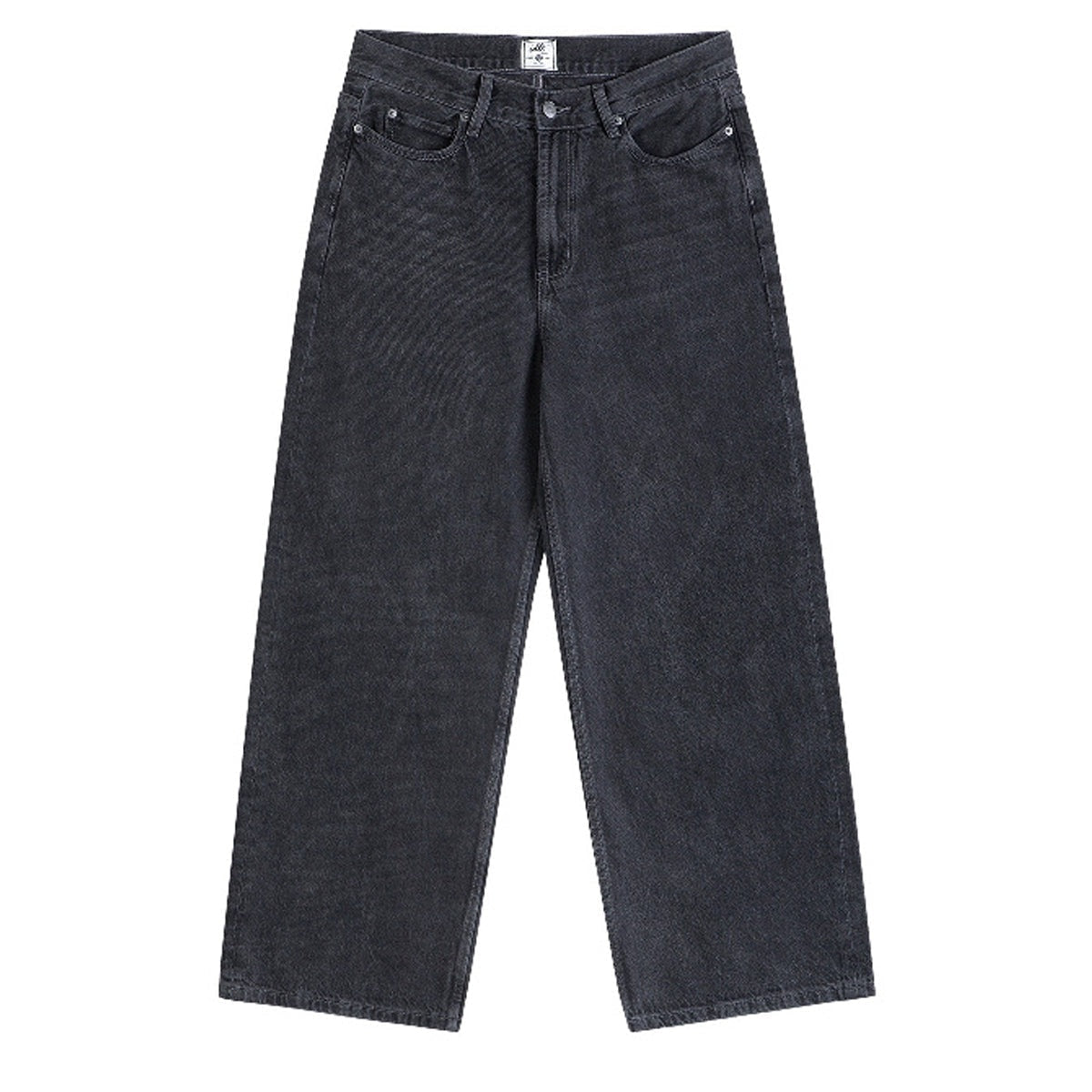 Tapered Wide-Leg Black Jeans Tapered Wide-Leg Black Jeans