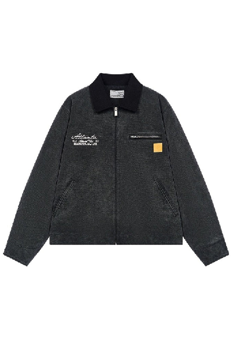 Detroit Retro Embroidered Jacket Detroit Retro Embroidered Jacket