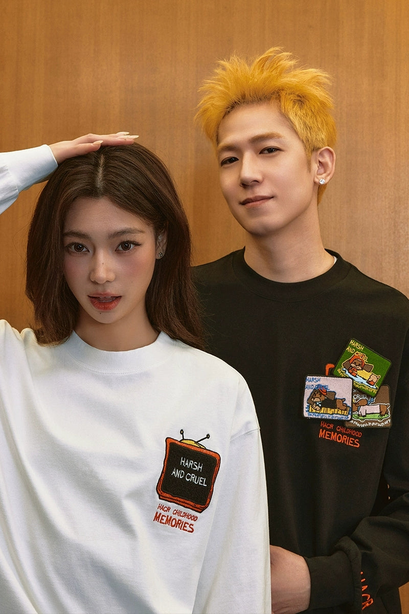 Dachshund Graphic Loose Fit Tee Dachshund Graphic Loose Fit Tee