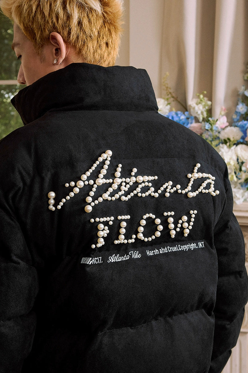 Pearl Suede Graphene Puffer Jacket Pearl Suede Graphene Puffer Jacket