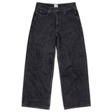 Tapered Wide-Leg Black Jeans Tapered Wide-Leg Black Jeans