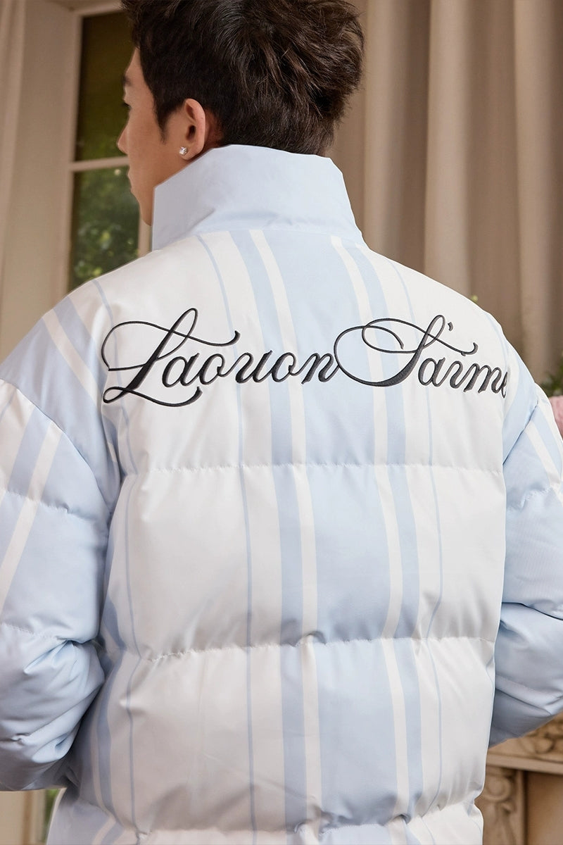 Retro Striped Football Club Puffer Retro Striped Football Club Puffer