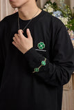 Clover Embroidery Long Sleeve Tee Clover Embroidery Long Sleeve Tee