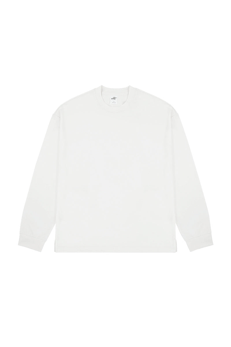 Loose Fit Yarn Long Sleeve Tee Loose Fit Yarn Long Sleeve Tee