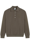 Oversized Polo Sweatshirt Oversized Polo Sweatshirt