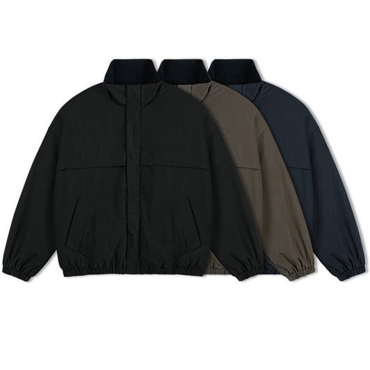 Double-Layer Fleece Work Jacket