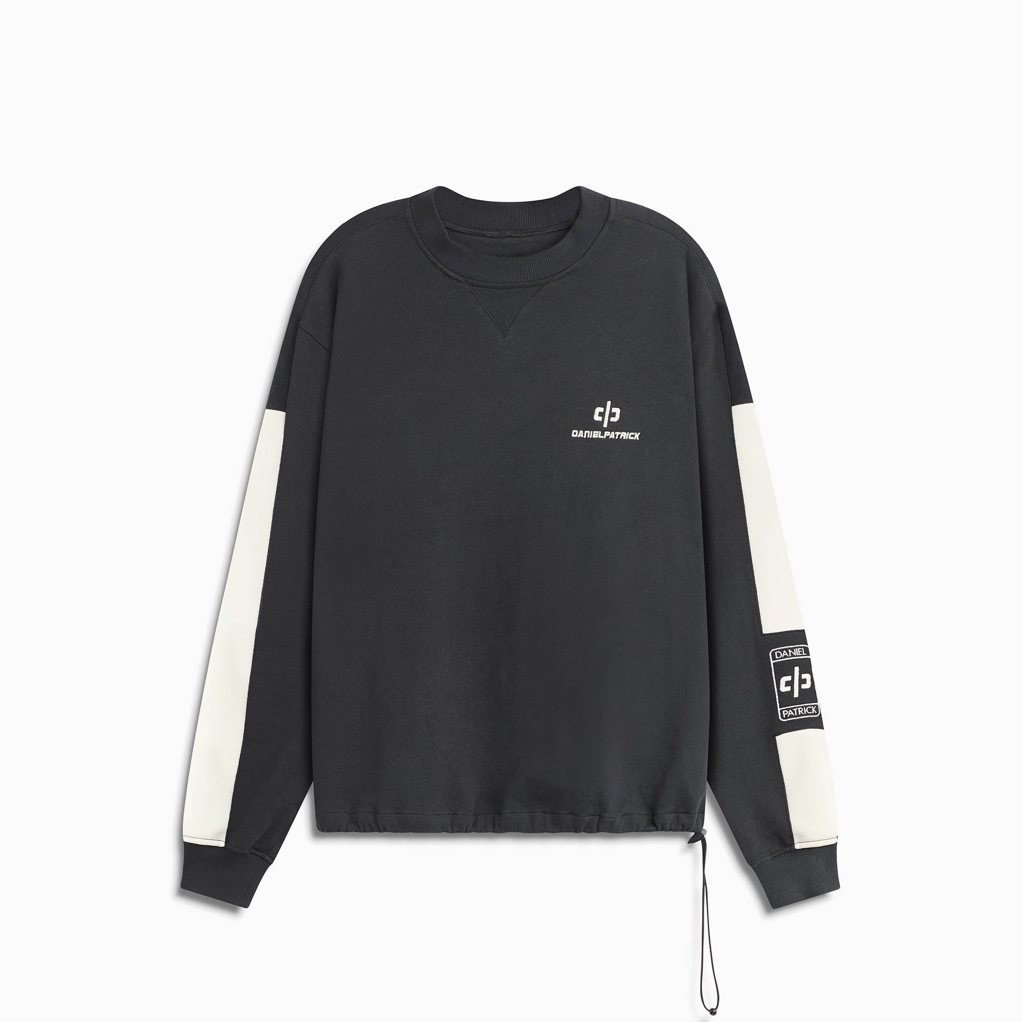 Beverly Hills crewneck / black + ivory Beverly Hills crewneck / black + ivory
