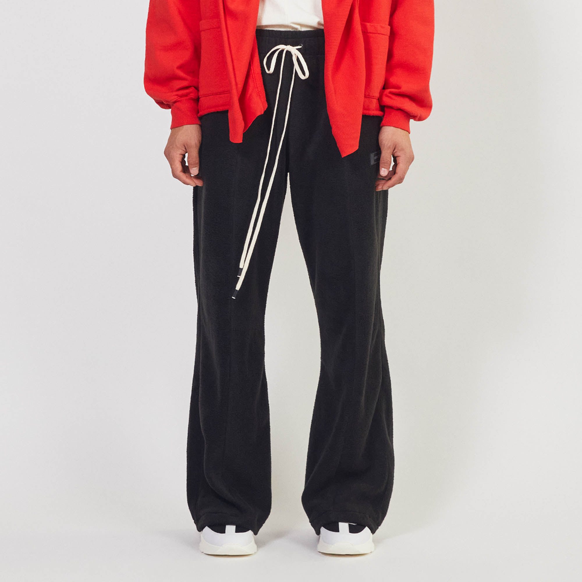 bootcut sweatpants / black polar bootcut sweatpants / black polar