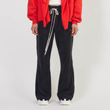 bootcut sweatpants / black polar bootcut sweatpants / black polar