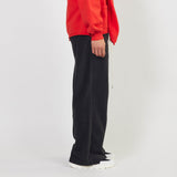 bootcut sweatpants / black polar bootcut sweatpants / black polar