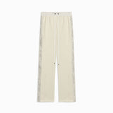 bootcut track pant / ivory + ivory bootcut track pant / ivory + ivory