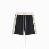 DP all-star mesh gym short / black + ivory DP all-star mesh gym short / black + ivory
