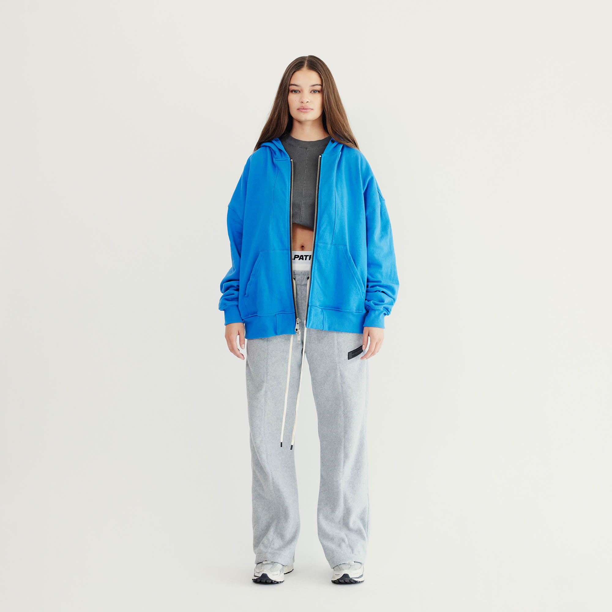 bootcut sweatpants / grey polar bootcut sweatpants / grey polar