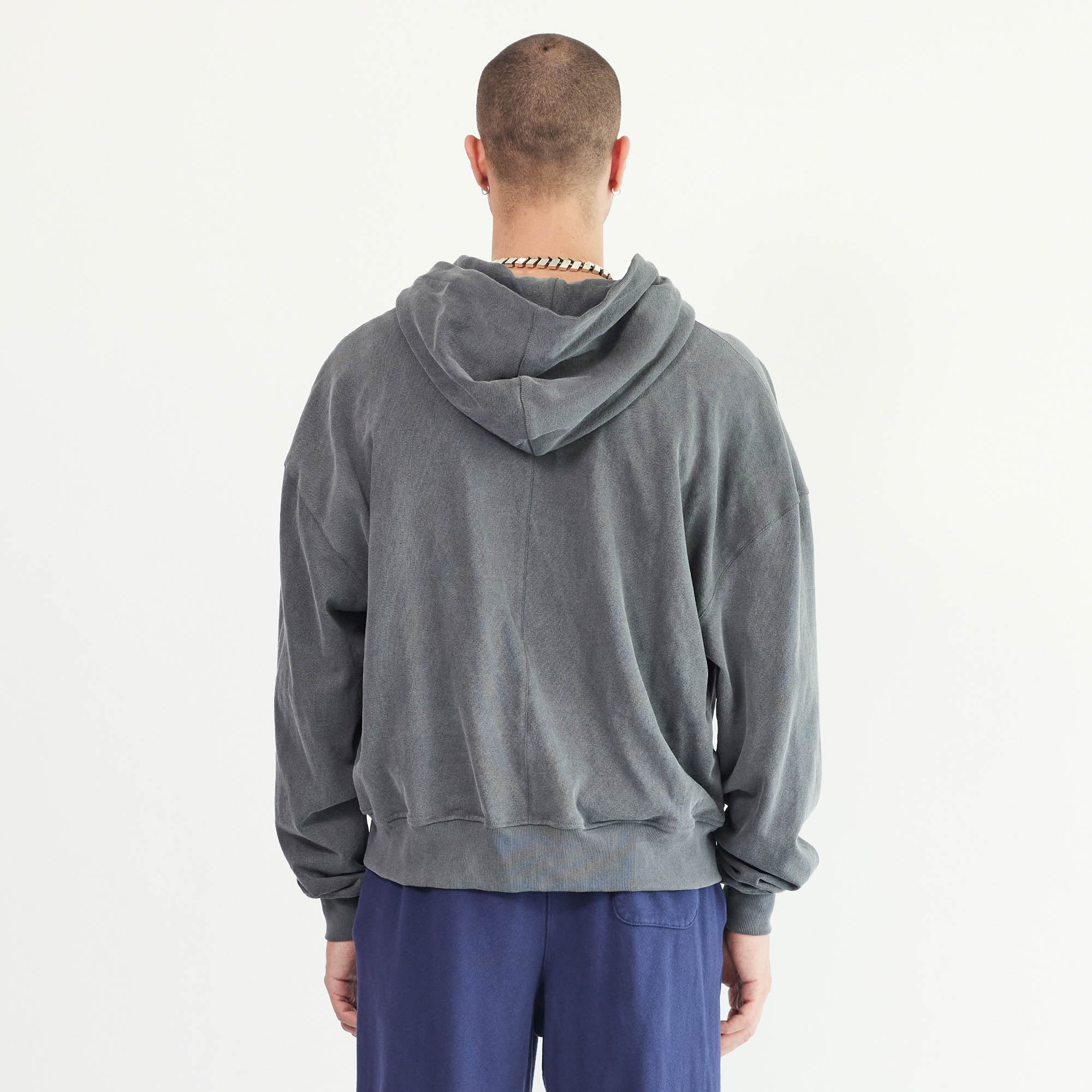 standard zip hoodie / vintage black standard zip hoodie / vintage black