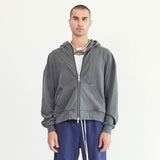 standard zip hoodie / vintage black standard zip hoodie / vintage black