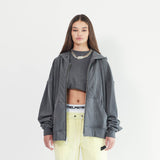 standard zip hoodie / vintage black standard zip hoodie / vintage black