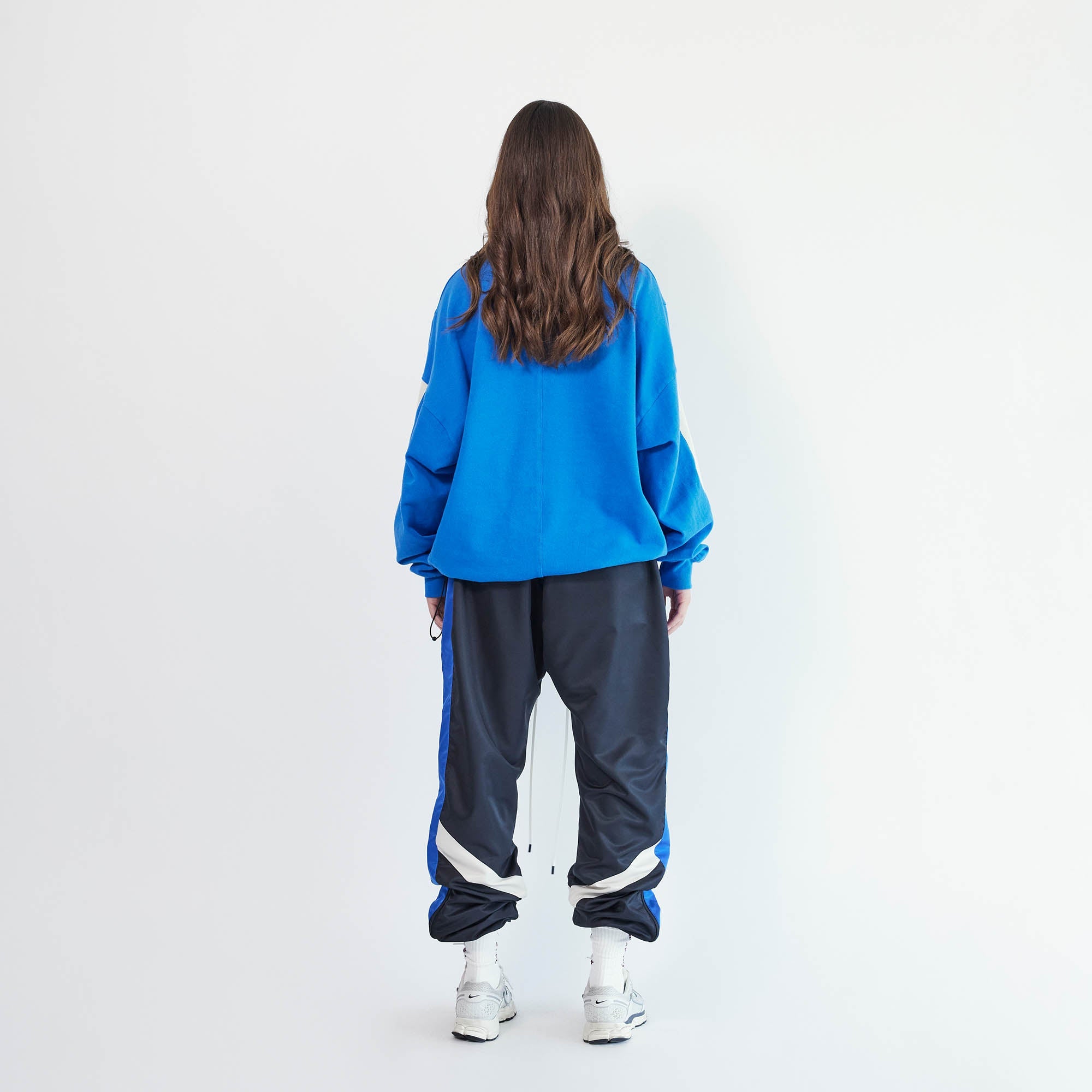 Beverly Hills crewneck / vintage blue + ivory Beverly Hills crewneck / vintage blue + ivory