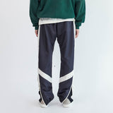 parachute track pant 2.5 / black + ivory parachute track pant 2.5 / black + ivory