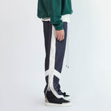 parachute track pant 2.5 / black + ivory parachute track pant 2.5 / black + ivory