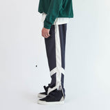 parachute track pant 2.5 / black + ivory parachute track pant 2.5 / black + ivory