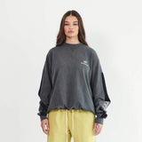 Beverly Hills crewneck / vintage black + black Beverly Hills crewneck / vintage black + black