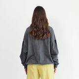 Beverly Hills crewneck / vintage black + black Beverly Hills crewneck / vintage black + black