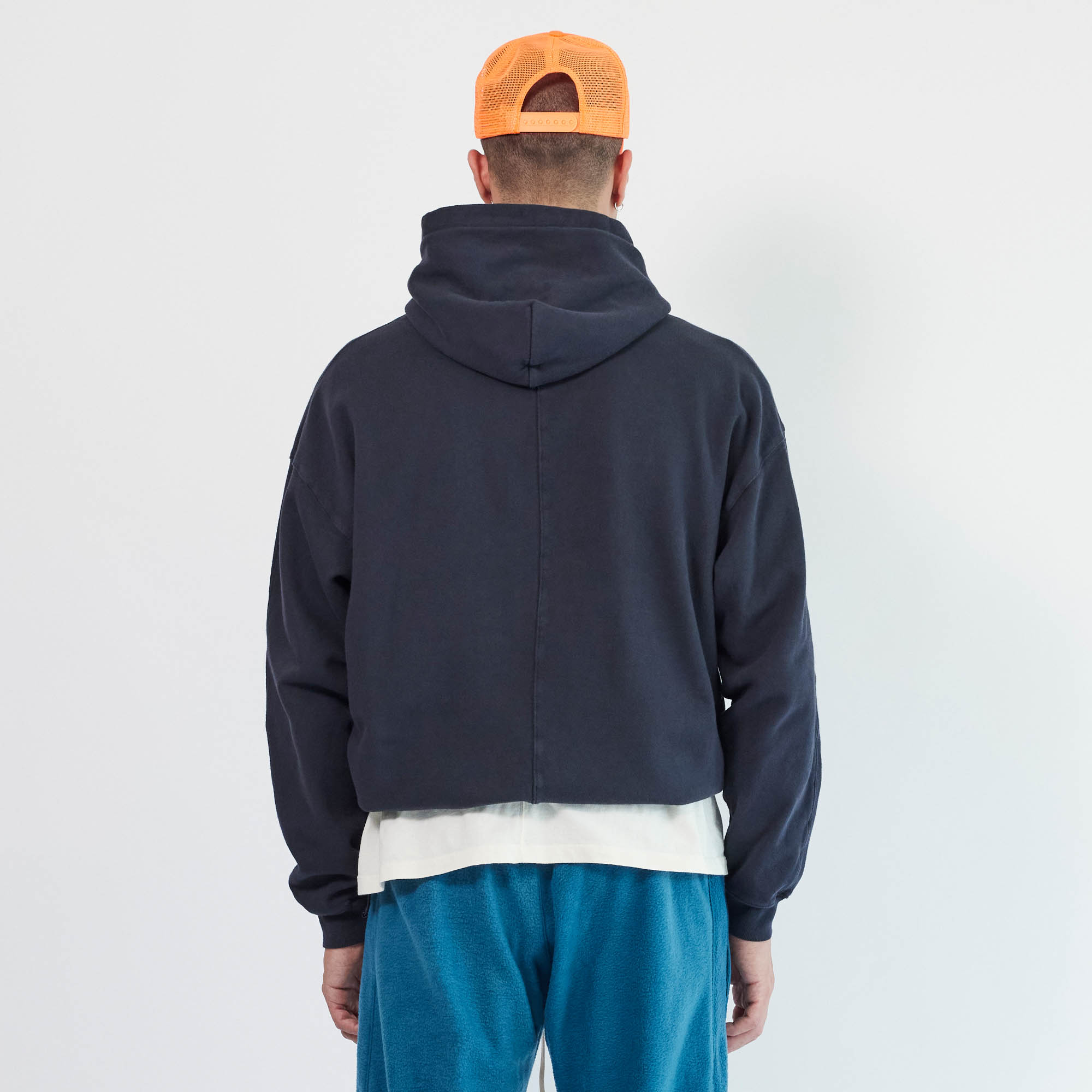 standard bungee hoodie / washed black standard bungee hoodie / washed black