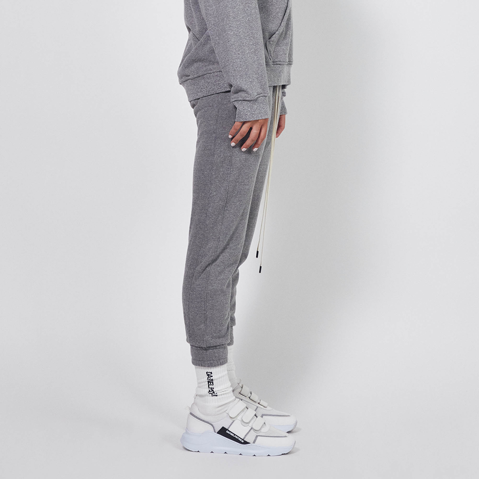 loop terry roaming sweatpants / heather grey loop terry roaming sweatpants / heather grey