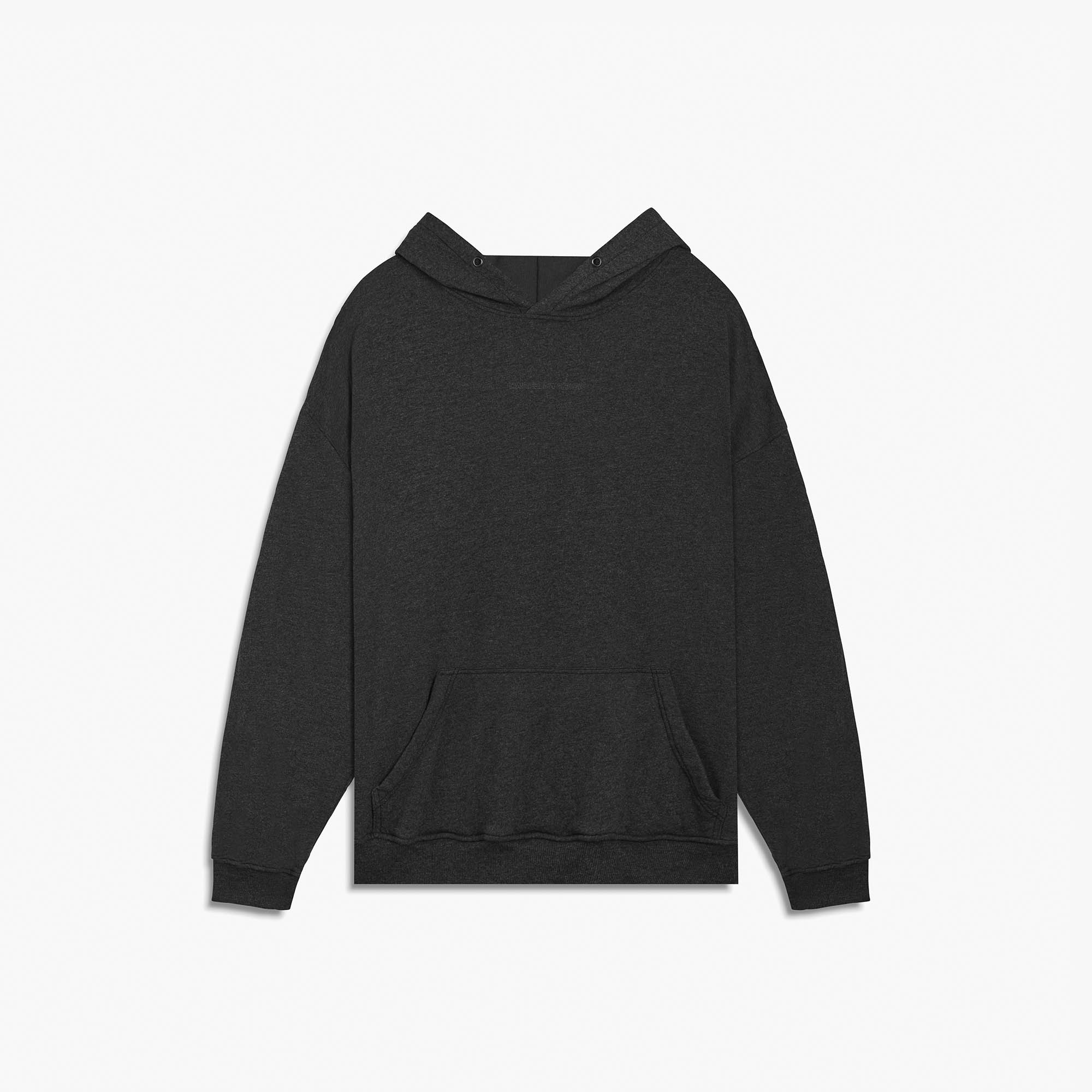 loop terry standard hoodie / black heather loop terry standard hoodie / black heather