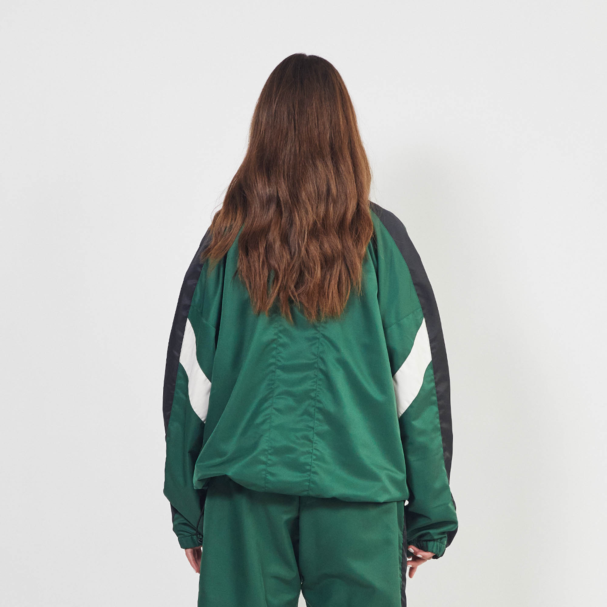 anorak 2.5 / hunter green + black + ivory anorak 2.5 / hunter green + black + ivory