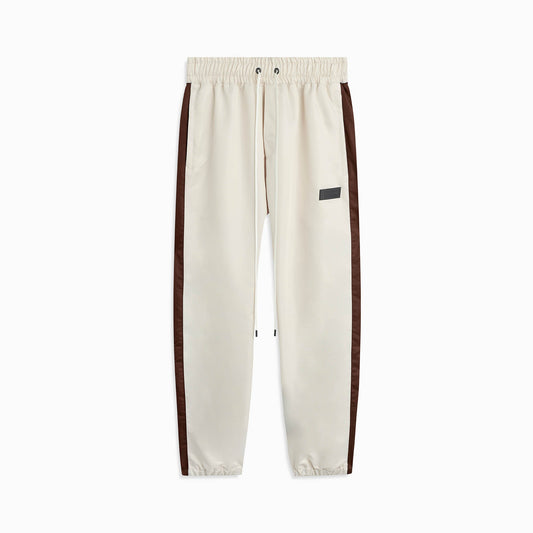 parachute track pant 1.5 / ivory + brown
