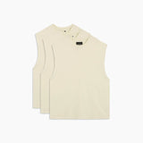 3 pack standard gym tanks / natural 3 pack standard gym tanks / natural