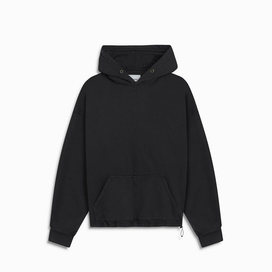 standard bungee hoodie / washed black