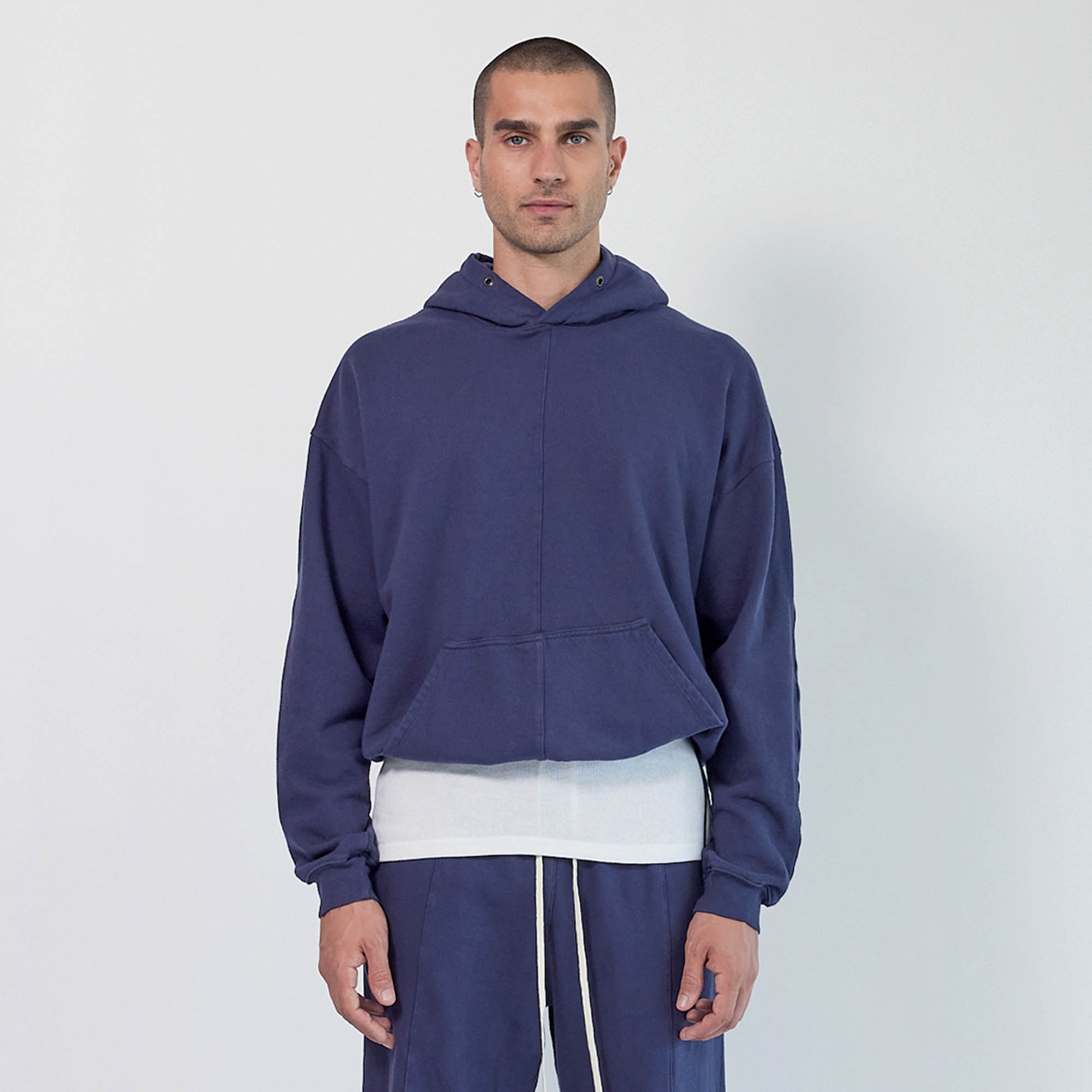 standard bungee hoodie / navy standard bungee hoodie / navy