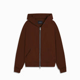 standard zip hoodie / brown standard zip hoodie / brown