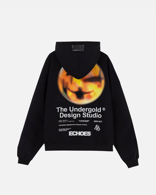 Echoes Amplitude Hoodie Black