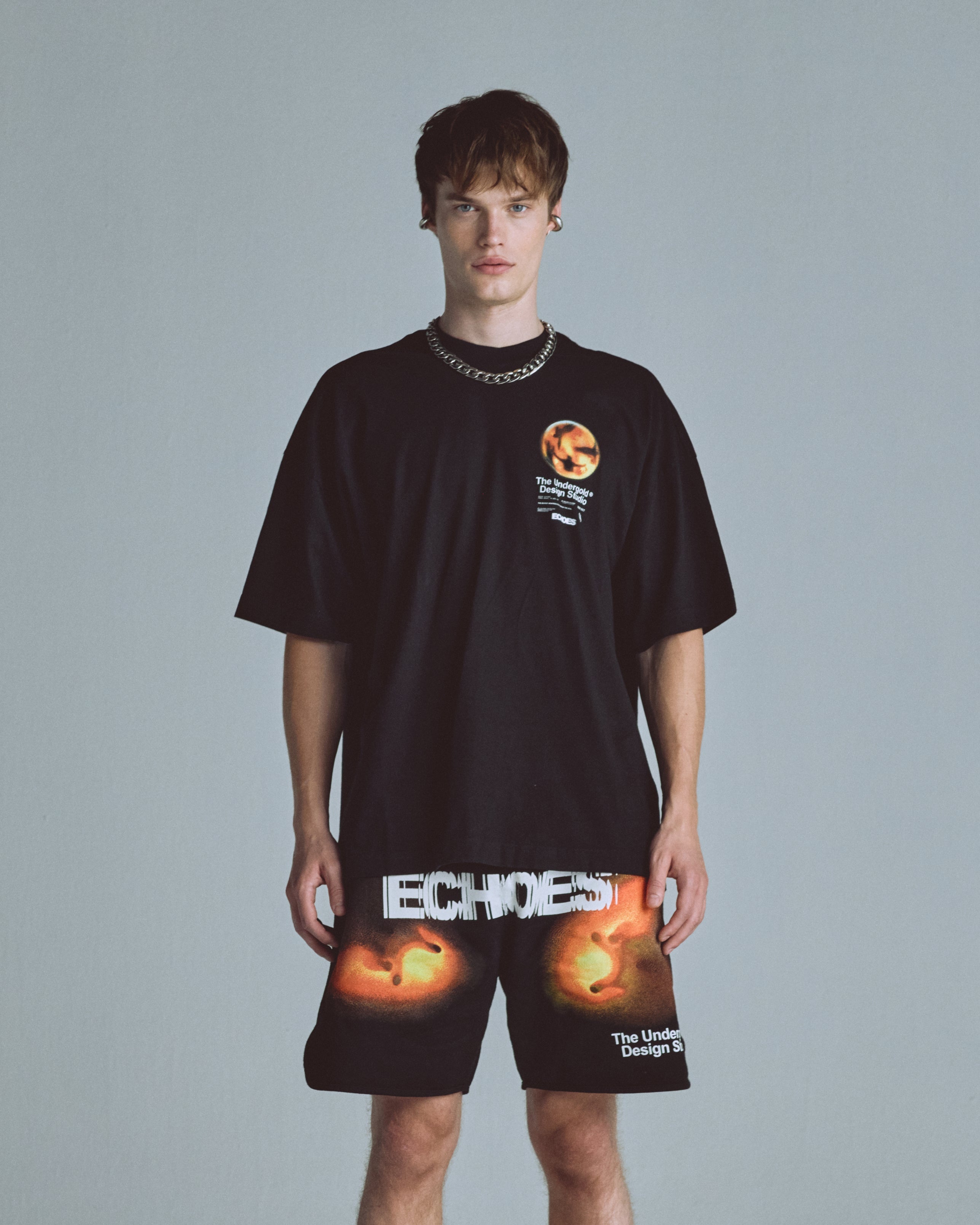Echoes Amplitude Tshirt Black Echoes Amplitude Tshirt Black