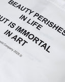 Echoes Beauty Long Sleeve Boxy Fit Shirt Bone Echoes Beauty Long Sleeve Boxy Fit Shirt Bone