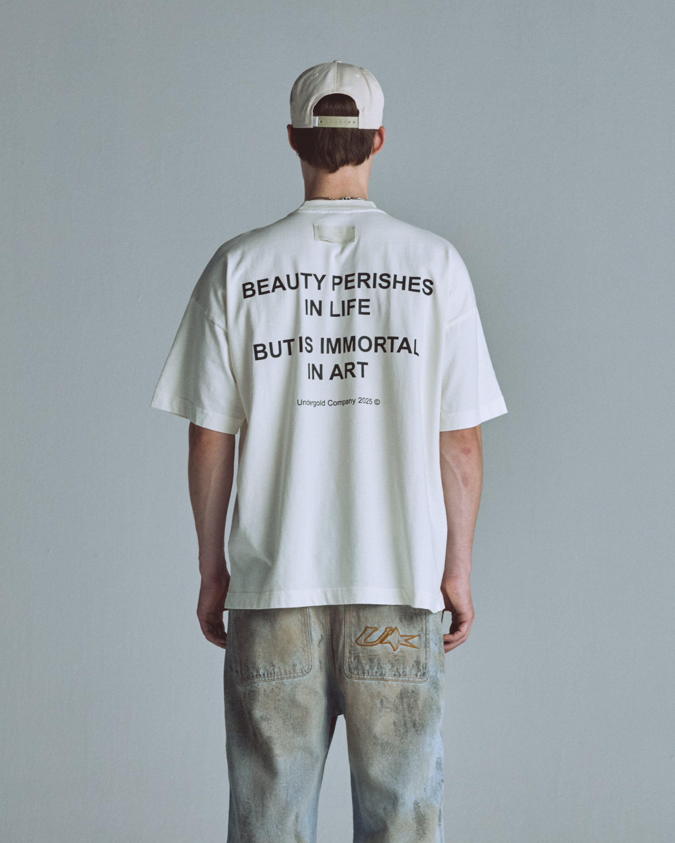 Echoes Beauty Tshirt White Echoes Beauty Tshirt White